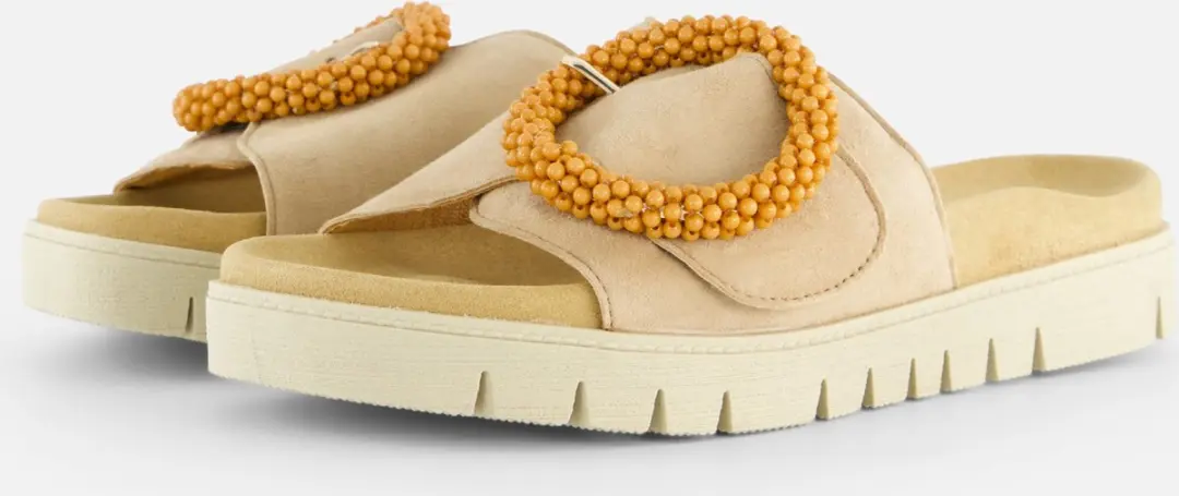 Gabor Sandalen beige Suede