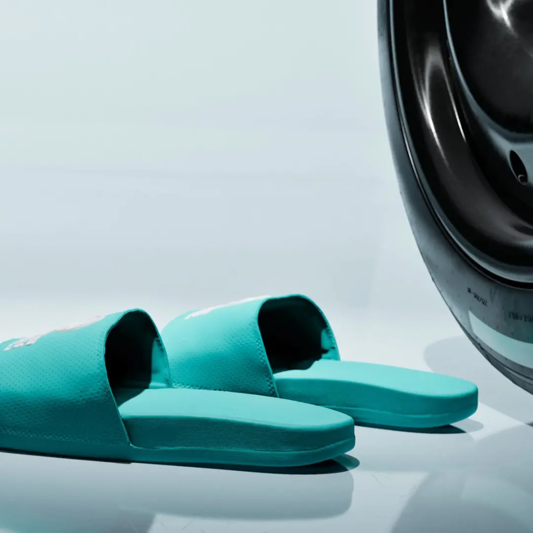 adidas Performance adilette Comfort MER Slippers - Turquoise