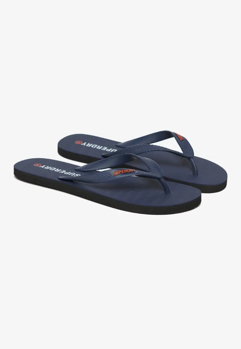 Superdry Core Essential Teenslippers Heren - 12/13 - Nautical Navy - afbeelding 2 van 6