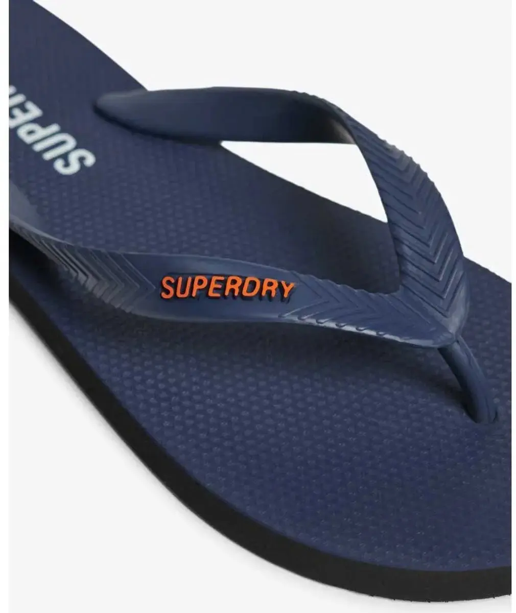 Superdry Core Essential Teenslippers Heren - 12/13 - Nautical Navy - afbeelding 6 van 6