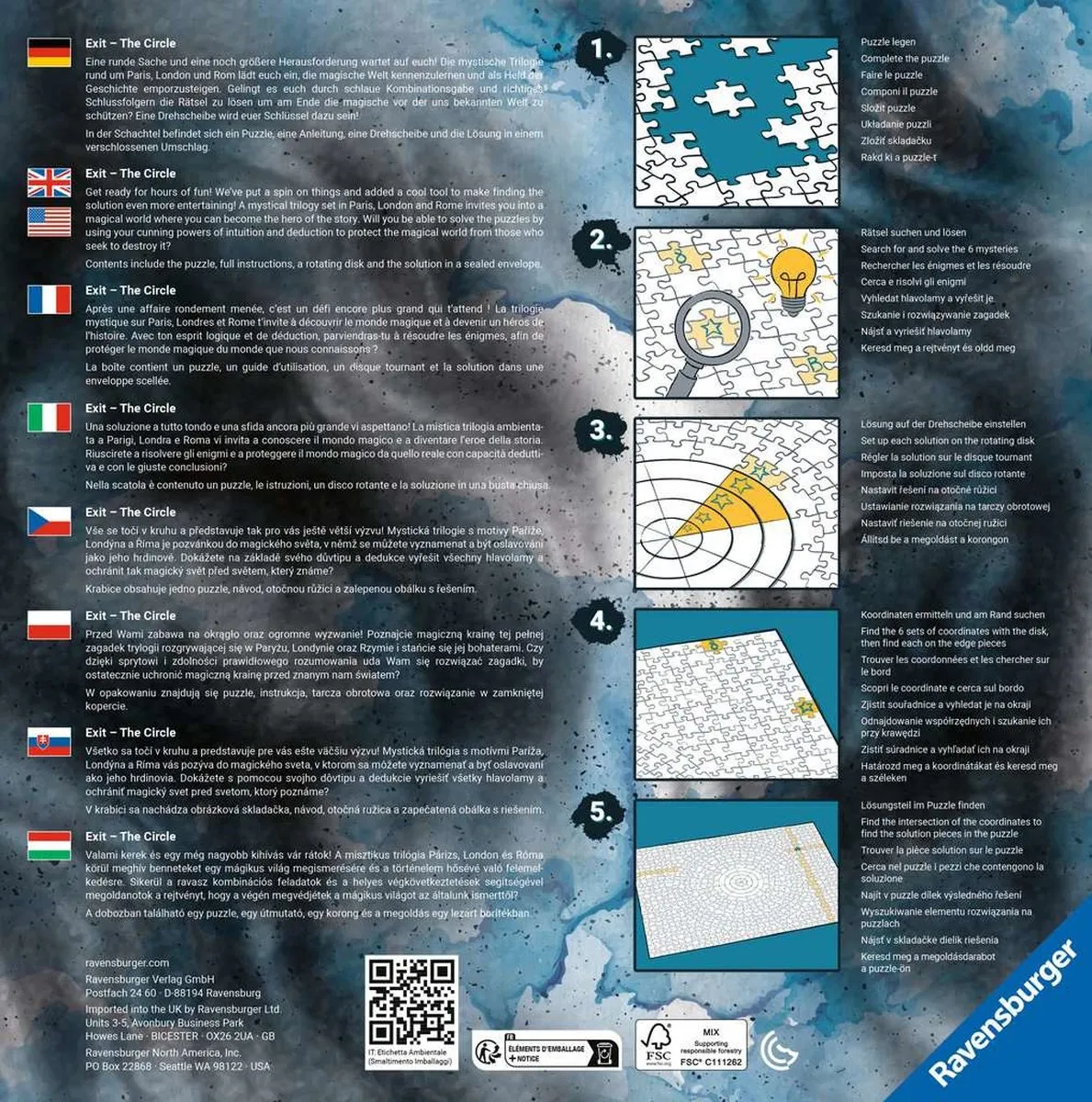 Ravensburger Legpuzzel 17304 - 919 Stuks - Meerkleurig - afbeelding 3 van 4