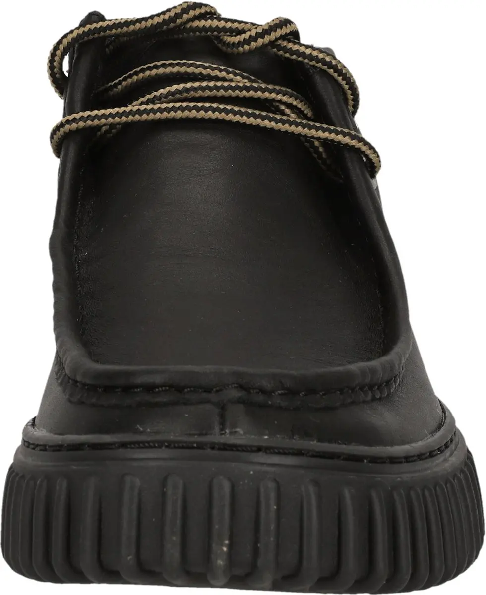 Clarks Torhill Hi Heren Veterschoenen - Zwart - afbeelding 2 van 6