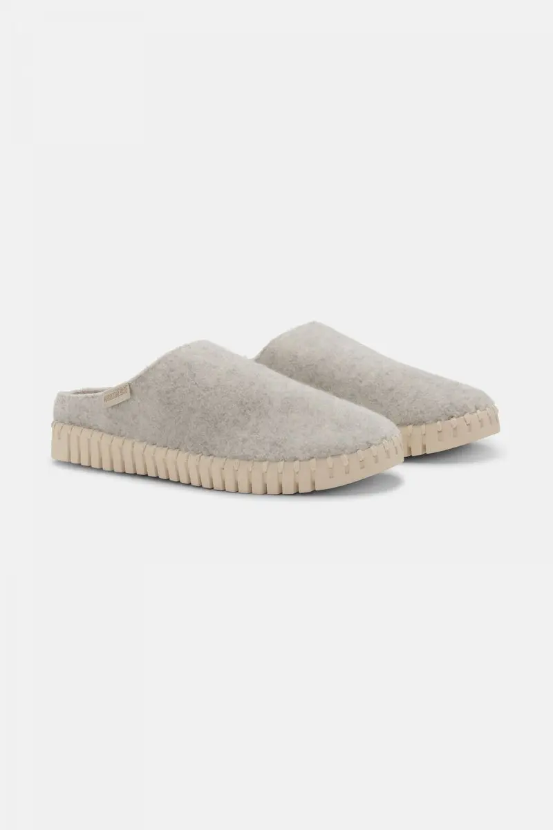 Ilse Jacobsen Vilten Pantoffels TULIP3090F - Pumice Stone 41 - afbeelding 4 van 6