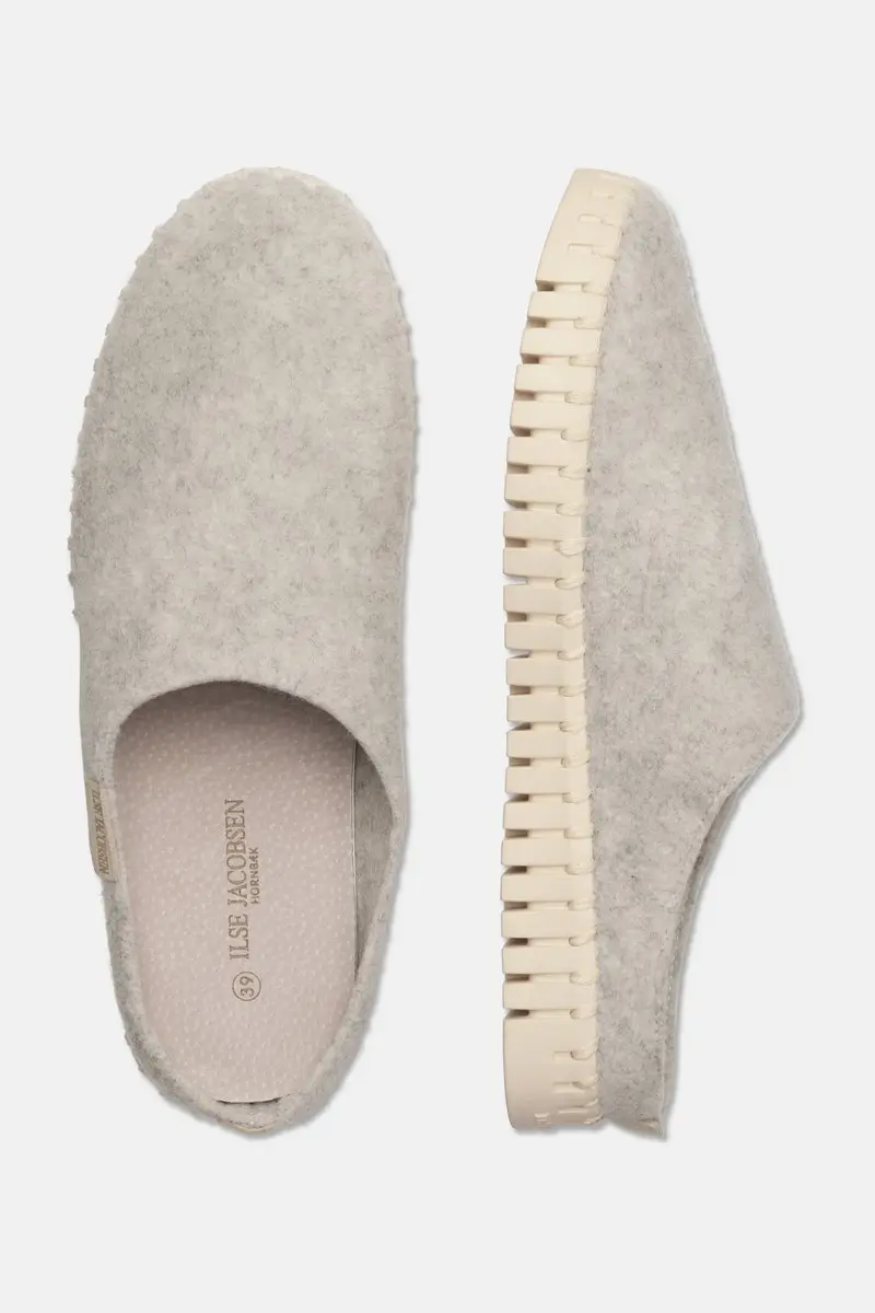 Ilse Jacobsen Vilten Pantoffels TULIP3090F - Pumice Stone 41 - afbeelding 5 van 6