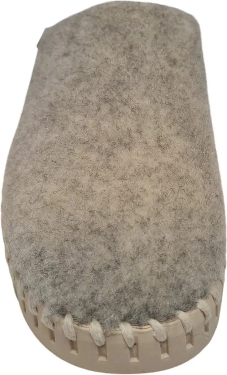 Ilse Jacobsen Vilten Pantoffels TULIP3090F - Pumice Stone 41 - afbeelding 2 van 6