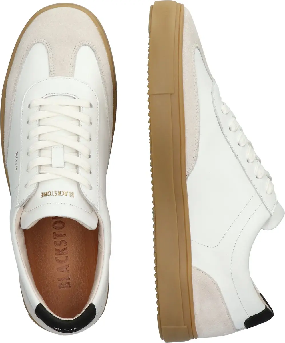 Blackstone SLATE HARPER DG516.WBLA Sneakers - Heren - Wit/Zwart - 44 - afbeelding 6 van 6