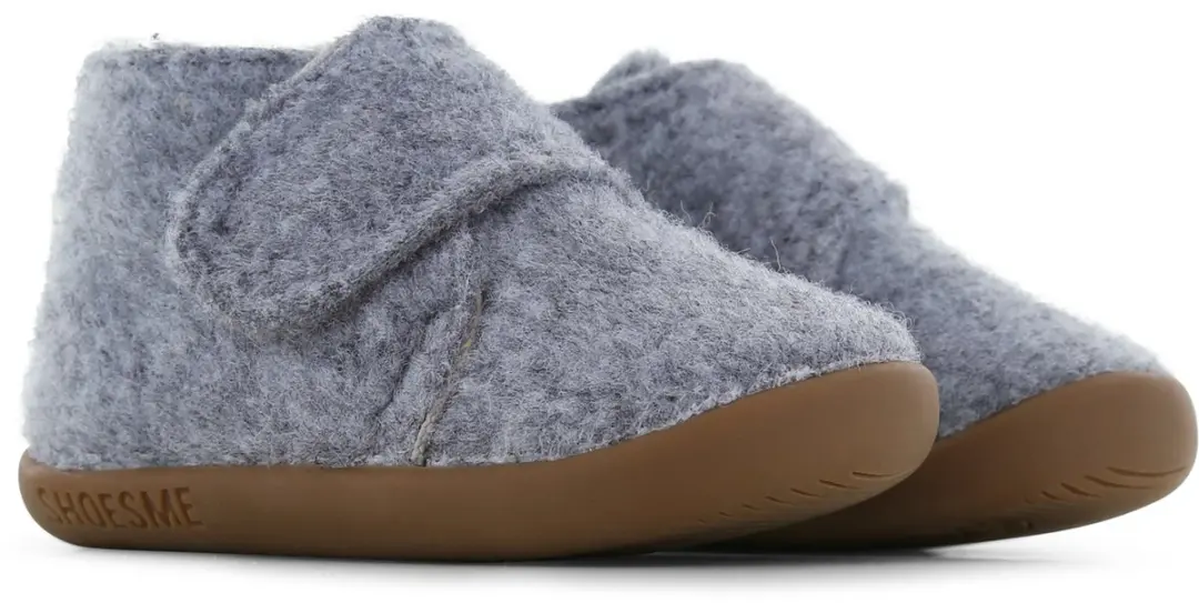 Shoesme Grijs Vilten Slofje