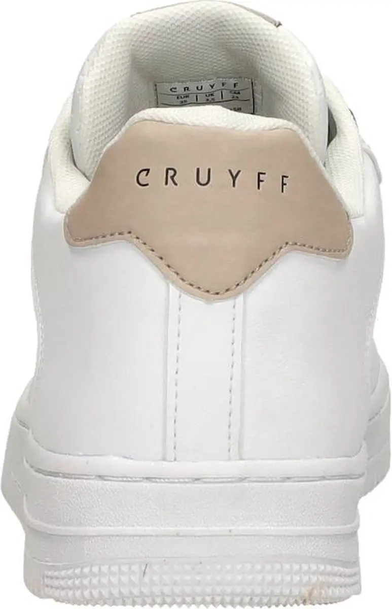 Cruyff Indoor Royale Veterschoen - Meisjes - Wit - Maat 34 - afbeelding 6 van 6