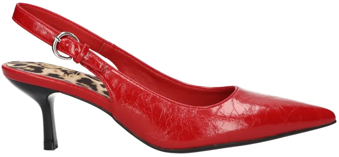 La Strada Slingback Rood Synthetisch