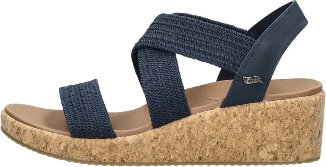 Skechers Arch Fit Beverlee - Love Stay Dames Sandalen - Navy/Blue - Maat 41 - afbeelding 2 van 6