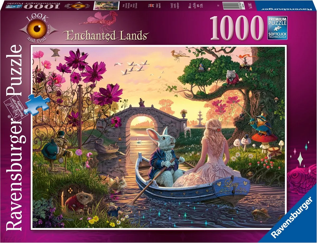 Ravensburger Wonderland Legpuzzel 1000 Stuks