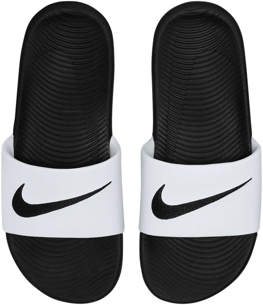 Nike Kawa Badslippers Junior 819352-100 - 31 - Wit/Zwart