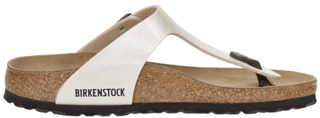 Birkenstock Gizeh Dames Slippers Small fit - Wit - Maat 39 - afbeelding 2 van 6
