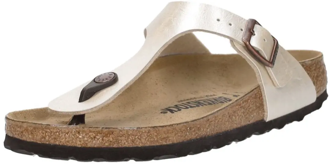 Birkenstock Gizeh Dames Slippers Small fit - Wit - Maat 39 - afbeelding 4 van 6