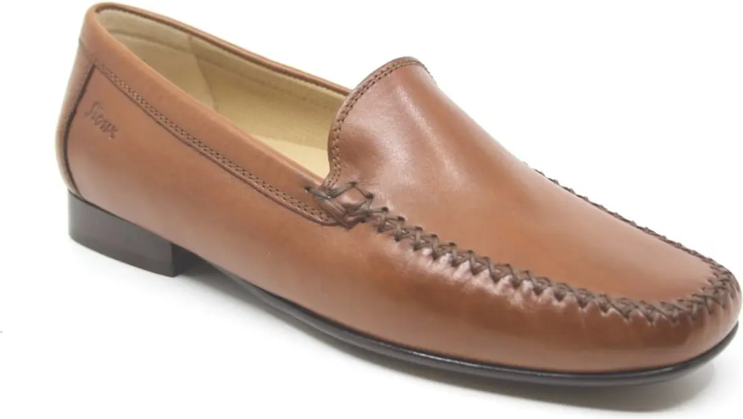 Sioux campina mocassins dames bruin  63112 cognac leer 37,5 (4+)