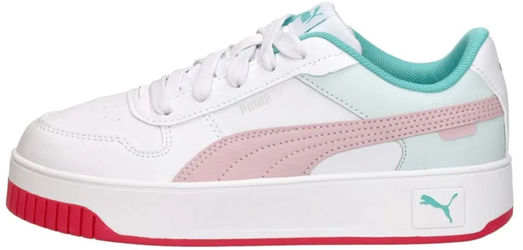 Puma Carina Street Sneakers wit Synthetisch - Dames - afbeelding 2 van 6