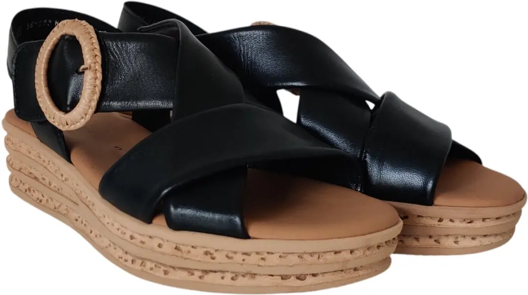Gabor Damen Sandalette 84.556.27 - 40 - Zwart - afbeelding 6 van 6