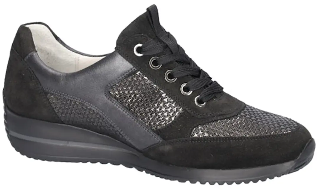 Wäldlaufer Dames Sneakers Himona 980008 420 001 - Zwart