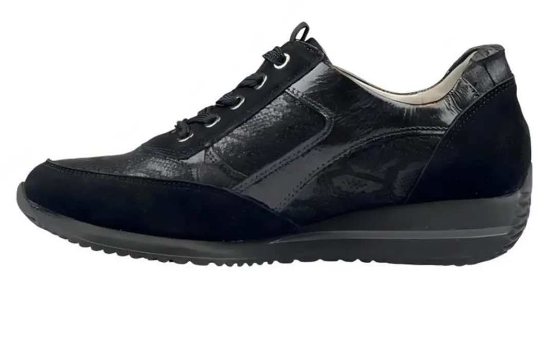 Wäldlaufer Dames Sneakers Himona 980008 420 001 - Zwart
