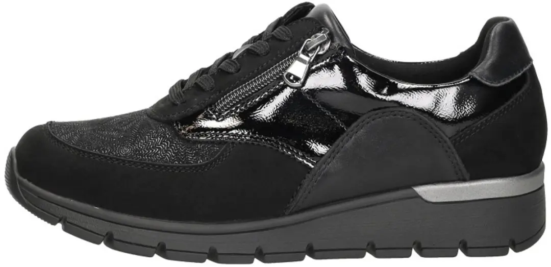 Wäldlaufer 626K02-K-Ramona Lage Sneakers - Zwart 38.5