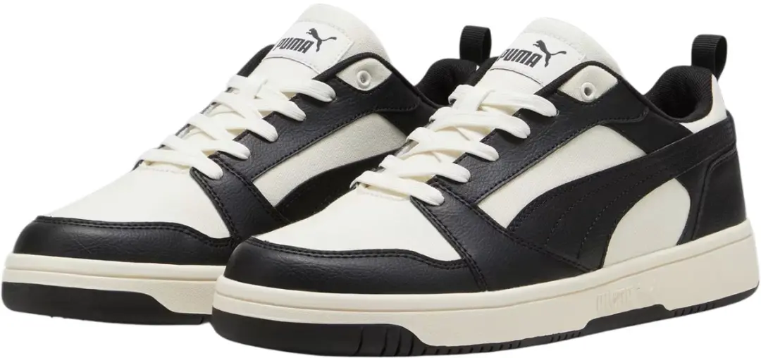 PUMA Rebound v6 Low CV Heren Sportschoenen - Wit/Zwart