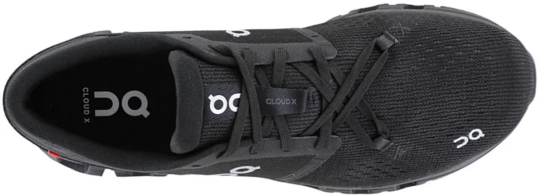 ON Running Cloud X 4 3ME30040106 Heren Sneakers - Zwart