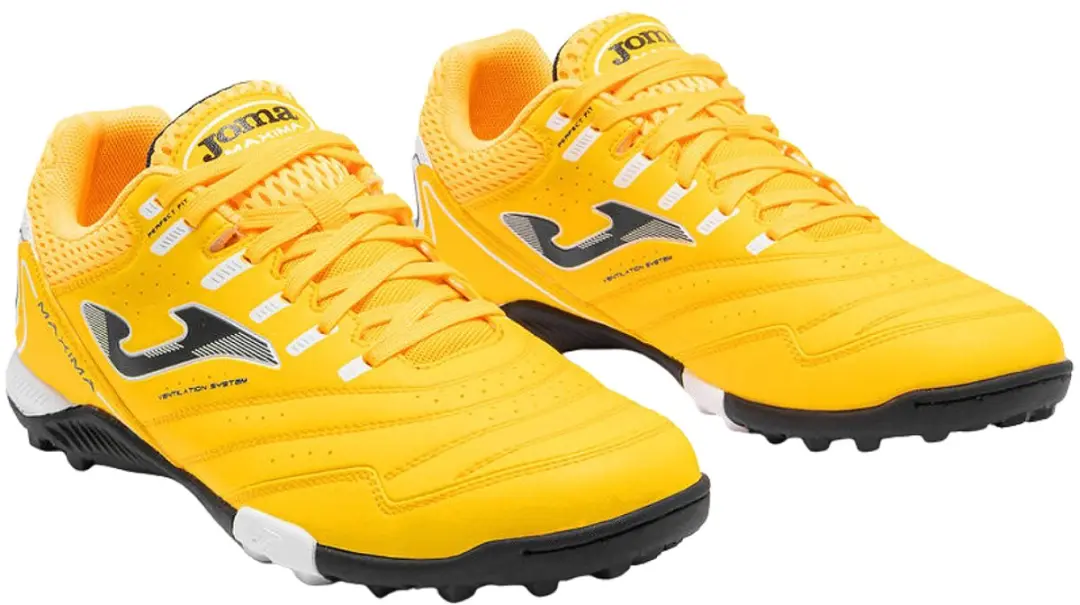 Joma Maxima Turf Voetbalschoenen Geel - afbeelding 3 van 6