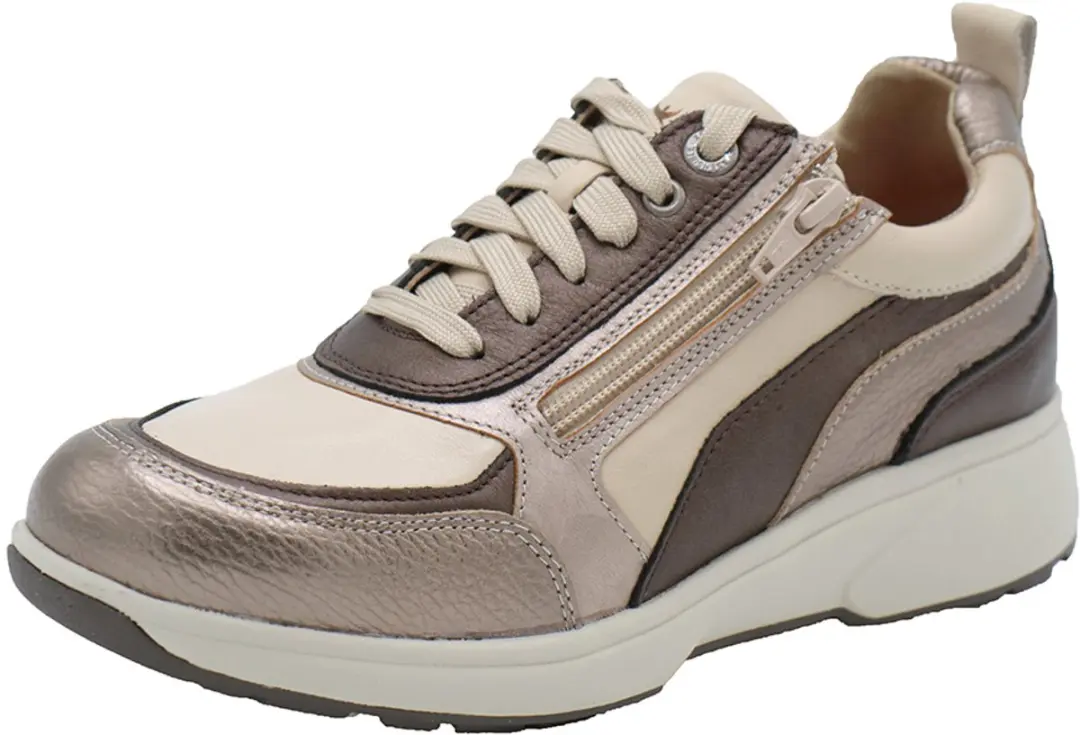 Xsensible Valletta Dames Veterschoenen - Brons - Maat 40