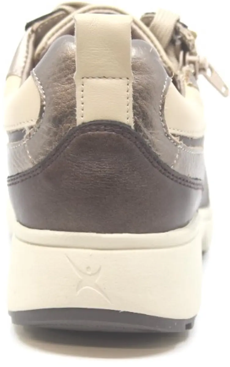 Xsensible Valletta Dames Veterschoenen - Brons - Maat 40
