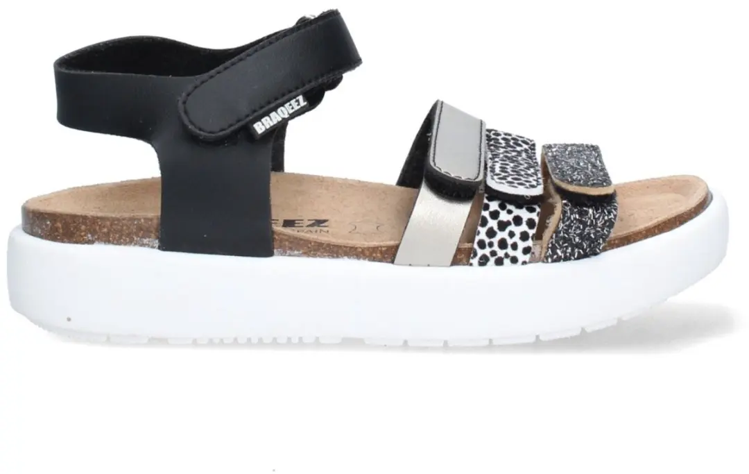 Braqeez 426420-789 Meisjes Platte Sandalen