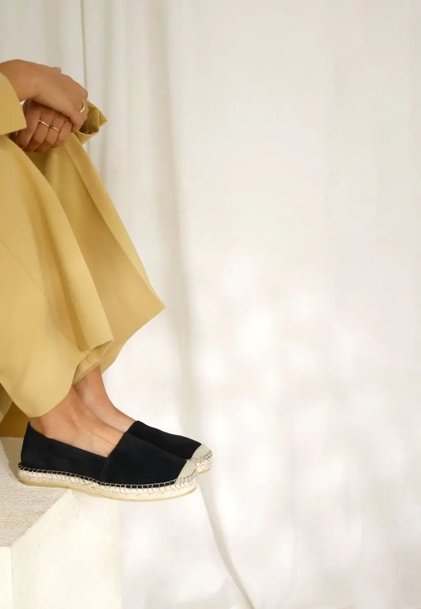Fred De La Bretoniere Espadrille Mili Zwart