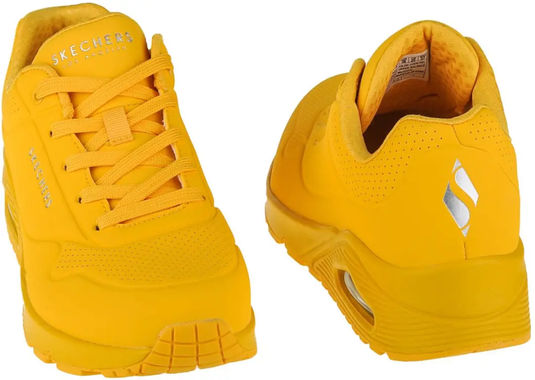 Skechers Uno-Stand on Air 73690-YEL Sneakers - Geel