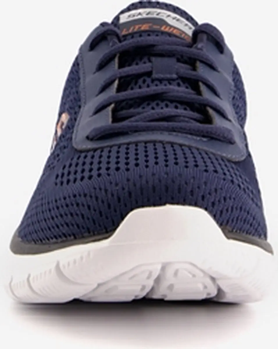 Skechers Track Moulton Sneakers - Blauw