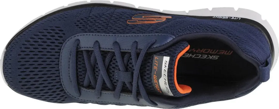 Skechers Track Moulton Sneakers - Blauw - afbeelding 6 van 6