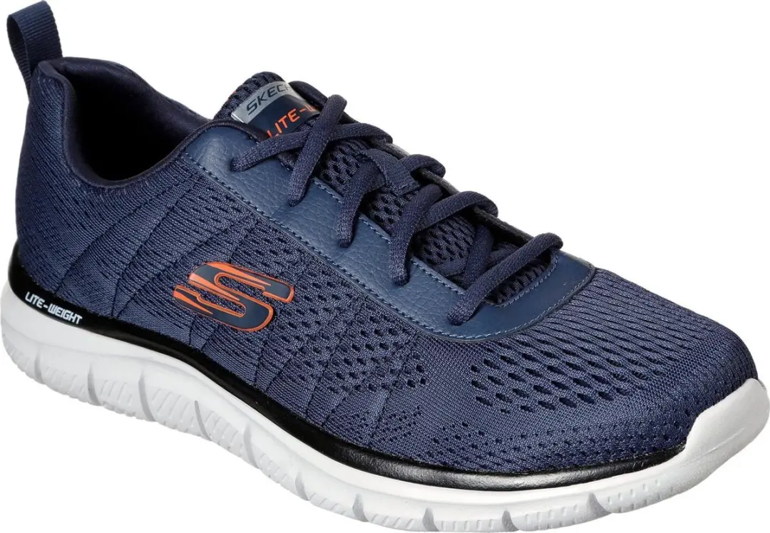 Skechers Track Moulton Sneakers - Blauw