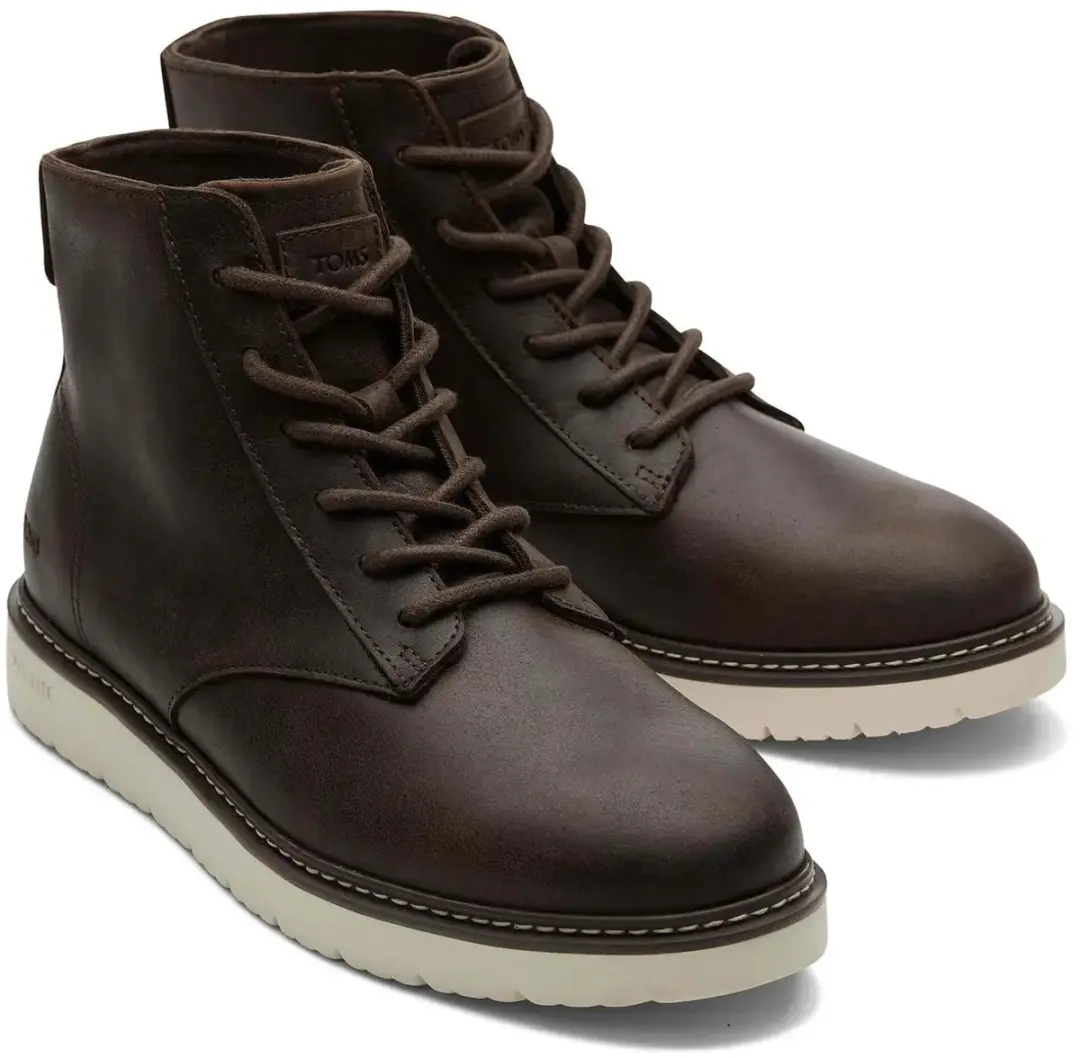TOMS Navi Trvl Lite Oxford Trainers 10020291 - Donkerbruin/Zwart - afbeelding 2 van 2