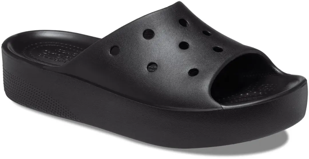 Crocs Classic Platform Instappers Dames 41.5 - Zwart - afbeelding 6 van 6
