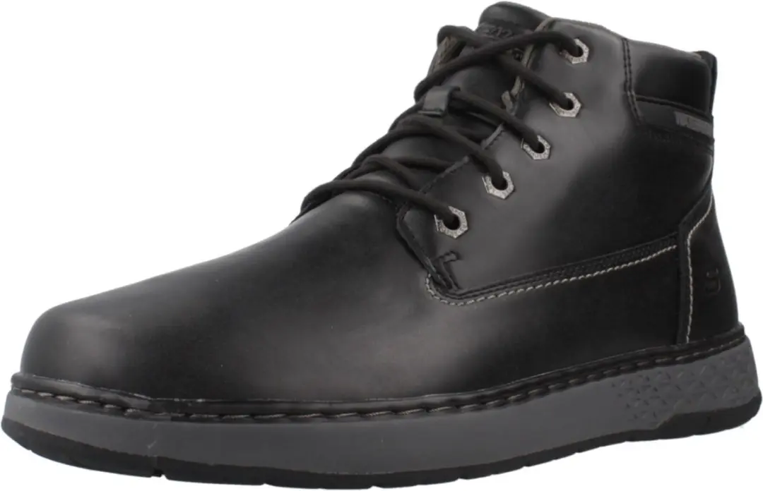 Skechers Garlan Deno Heren Veterschoenen - Zwart - afbeelding 4 van 6