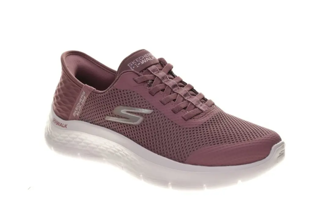 Skechers Go Walk Flex Grand Entry Dames Sneakers - Maat 39 - Roze