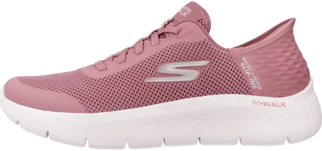 Skechers Go Walk Flex Grand Entry Dames Sneakers - Maat 39 - Roze