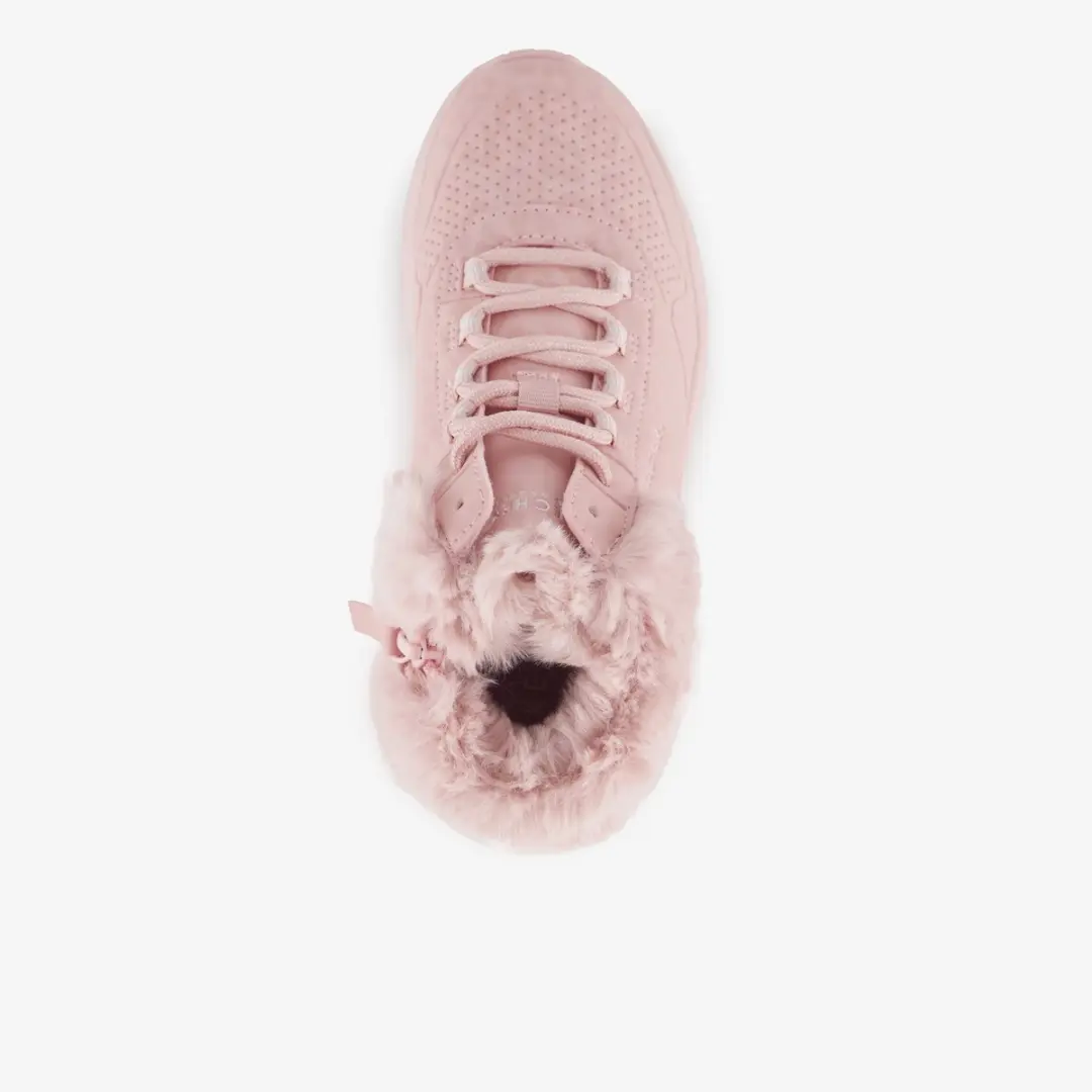 Skechers Uno Lite Meisjes Sneakers - Roze - afbeelding 4 van 6