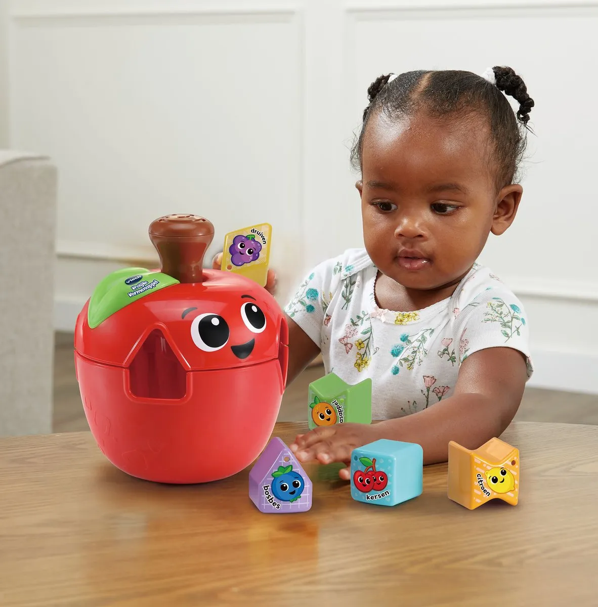 VTech Baby Vrolijke Vormenappel Educatief Speelgoed - Multi - afbeelding 6 van 6
