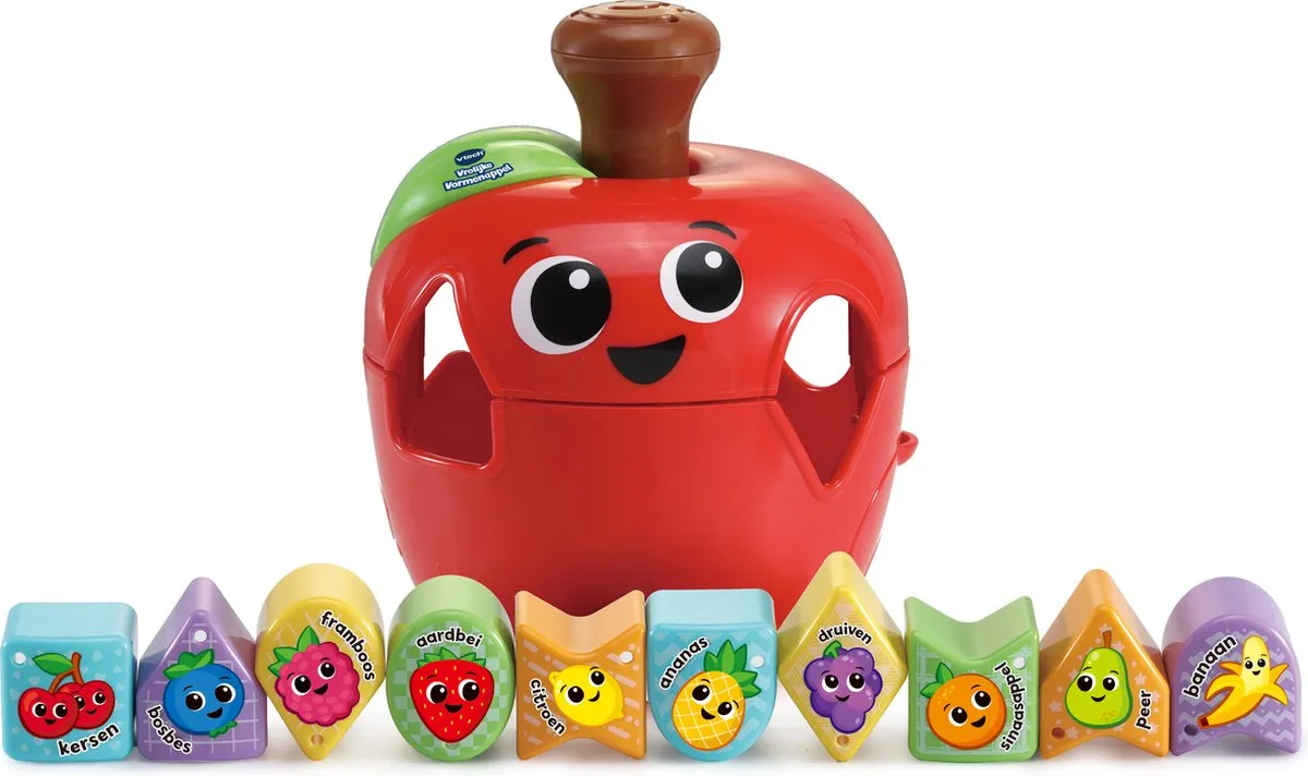 VTech Baby Vrolijke Vormenappel Educatief Speelgoed - Multi