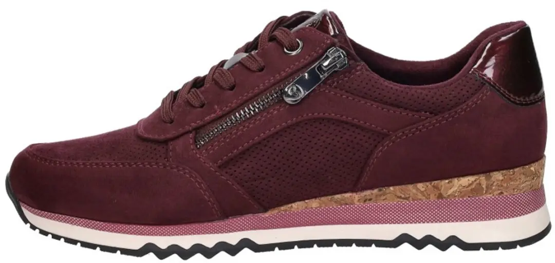 Marco Tozzi Laag Sneakers 39 - Bordeaux