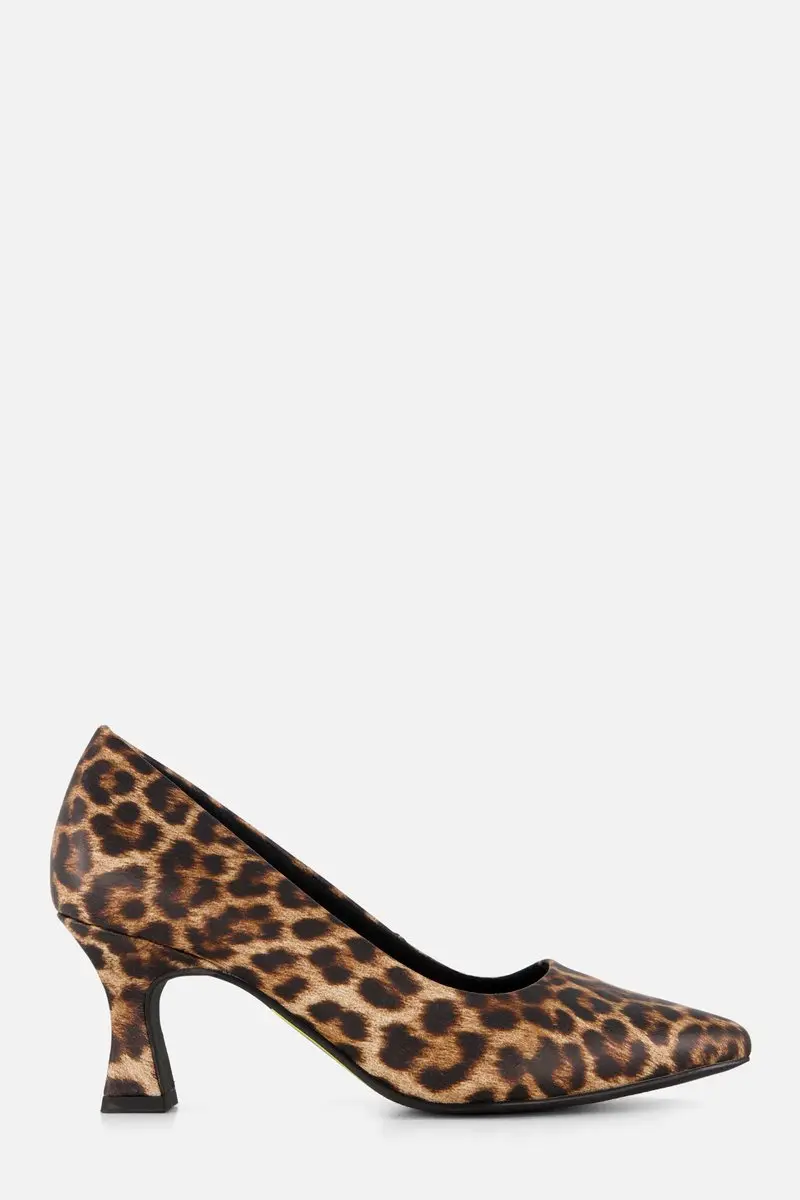 Marco Tozzi Leopard Pumps beige Textiel