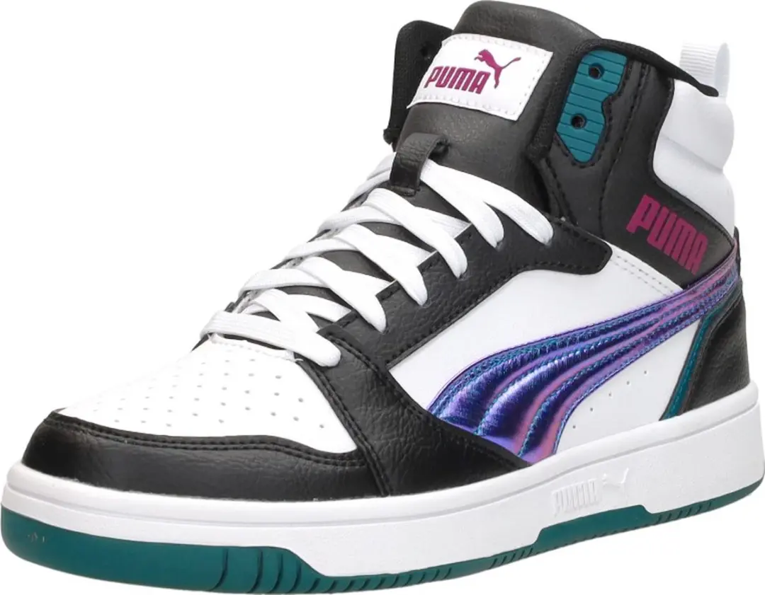 PUMA Rebound V6 Mid Bouncy Sky Sneakers - Zwart - Dames - afbeelding 5 van 6