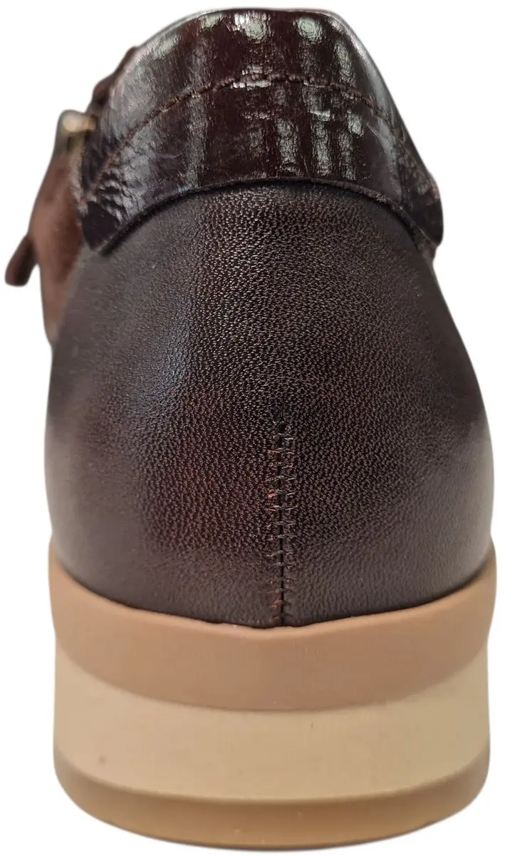 Gabor Dames Sneakers 73.420.18 - Bruin Suede - Maat 42