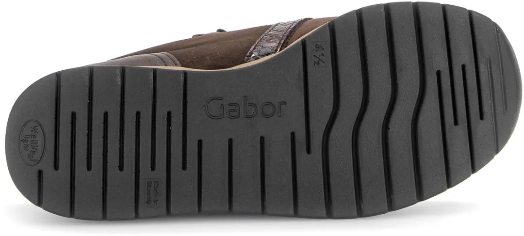 Gabor Dames Sneakers 39 - Donkerbruin