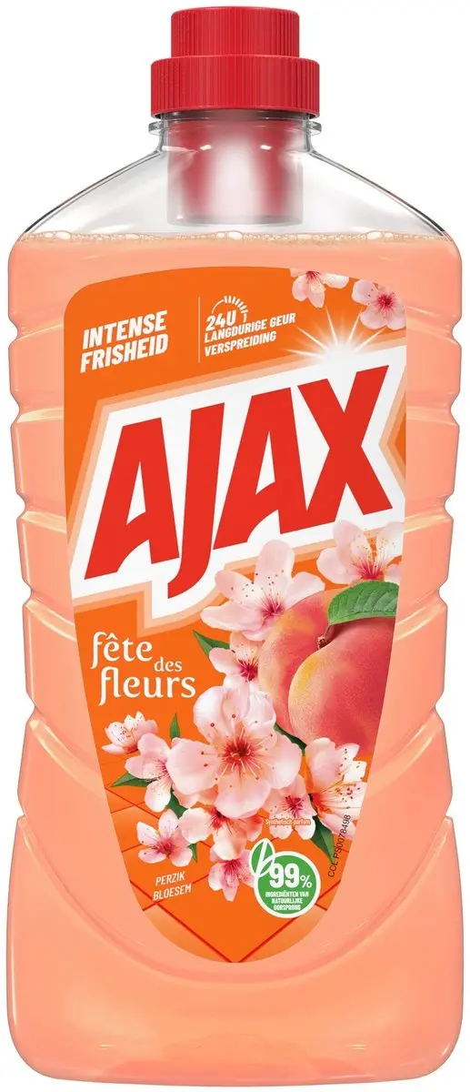 Ajax Allesreiniger Fête Des Fleurs Peach 1L