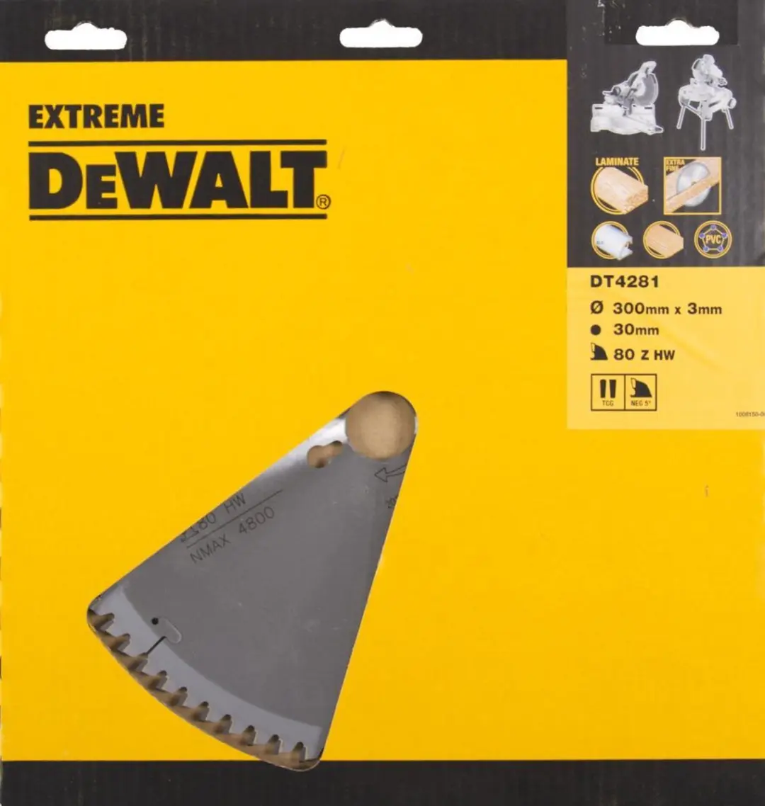 DeWALT Cirkelzaagblad voor Laminaat